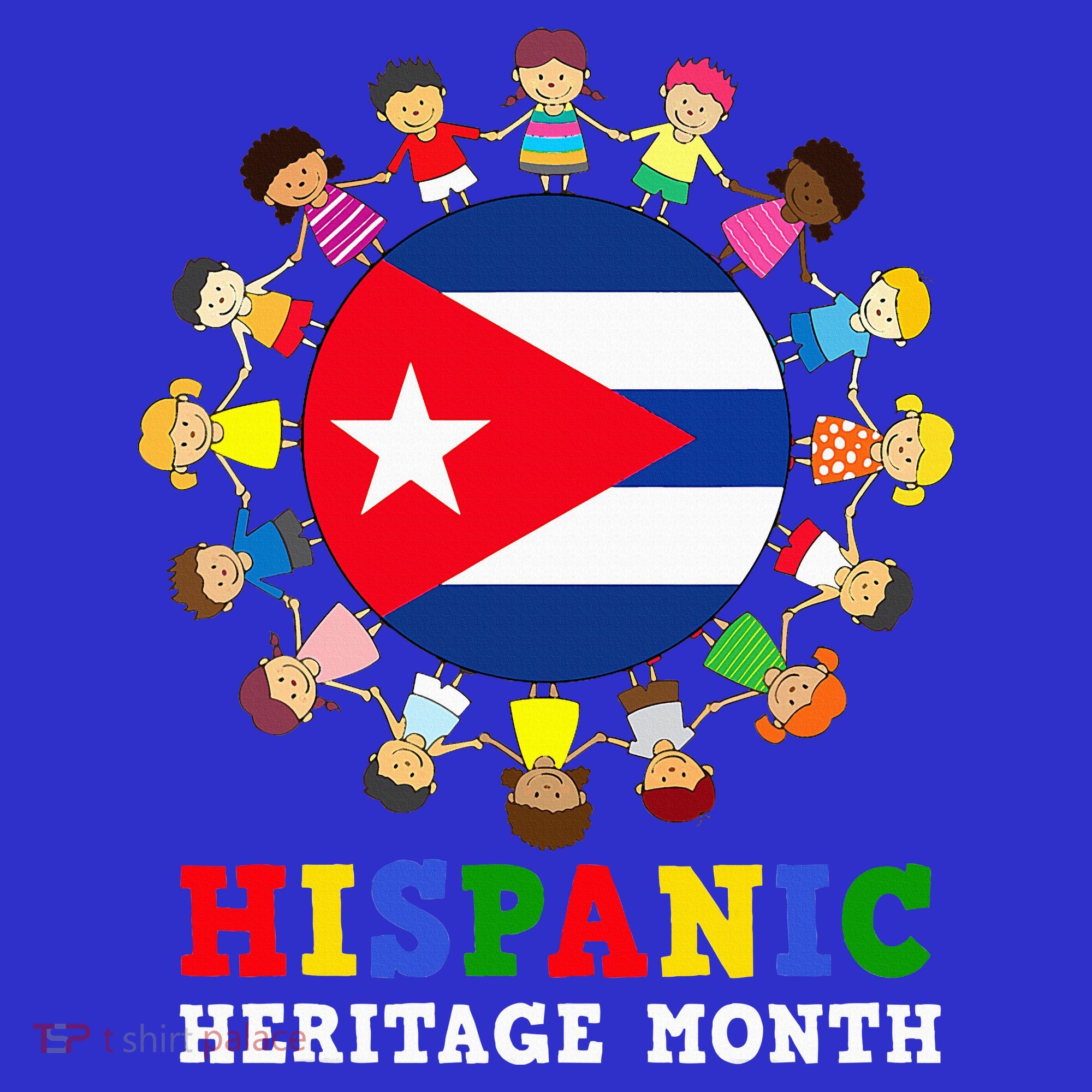 Cuban Flag Hispanic Heritage Cuba T-Shirt