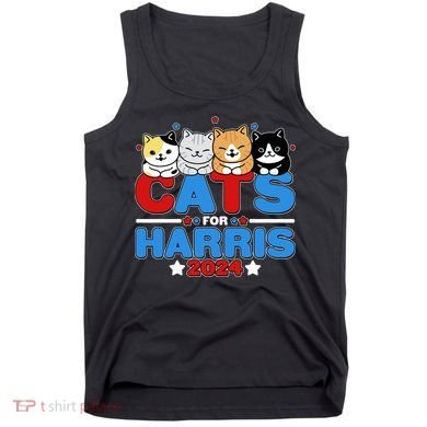 Cats For Harris Vote Kamala Harris 2024 Election Tank Top