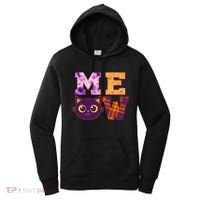 Cute Fall Halloween Cat MEOW Women's Hoodie thumb 0