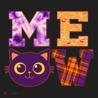 Cute Fall Halloween Cat MEOW Tumbler thumb 3