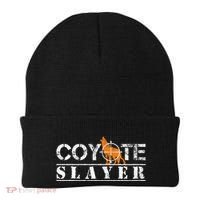 Coyote Funny Hunting Gift For Coyote Hunters Beanie thumb 0