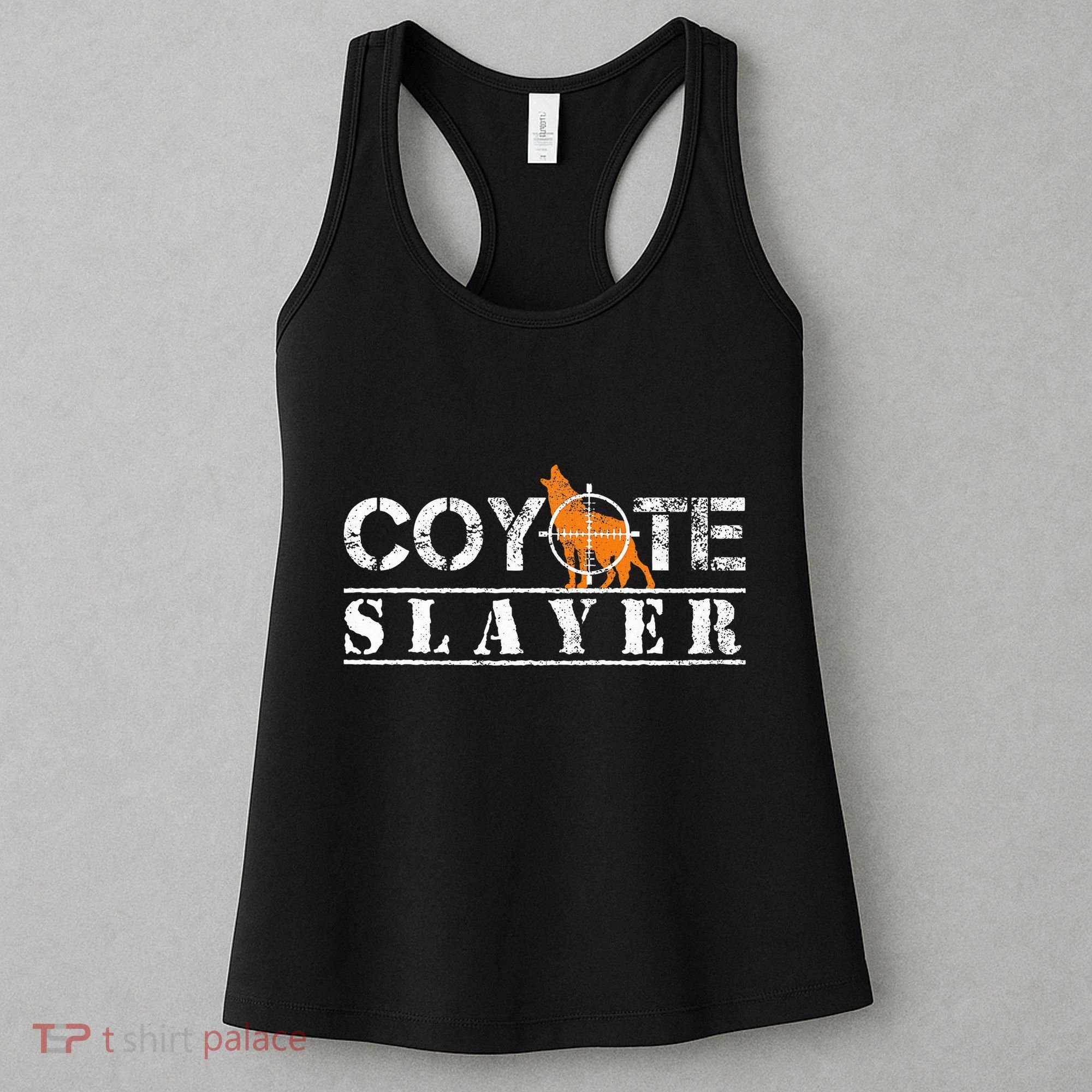 Coyote Funny Hunting Gift For Coyote Hunters Women's Tank Top