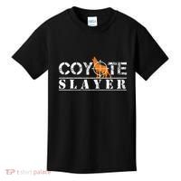 Coyote Funny Hunting Gift For Coyote Hunters Kids T-Shirt thumb 0