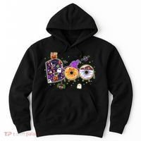 Cute Funny Halloween Boo Donuts Hoodie thumb 0