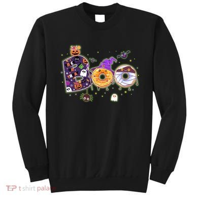 Cute Funny Halloween Boo Donuts Sweatshirt