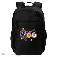 Cute Funny Halloween Boo Donuts Backpack thumb 0