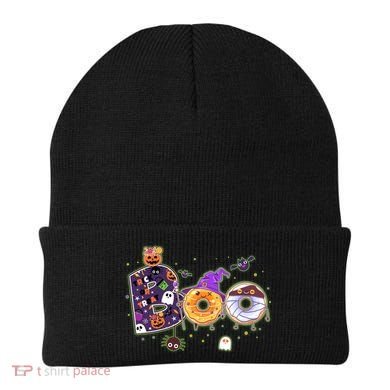 Cute Funny Halloween Boo Donuts Beanie