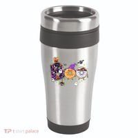 Cute Funny Halloween Boo Donuts 16oz Travel Tumbler thumb 0