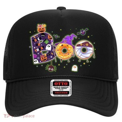 Cute Funny Halloween Boo Donuts Hat