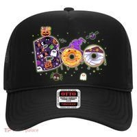 Cute Funny Halloween Boo Donuts Hat thumb 0