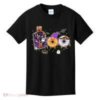 Cute Funny Halloween Boo Donuts Kids T-Shirt thumb 0