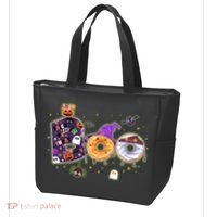 Cute Funny Halloween Boo Donuts Tote Bag thumb 3