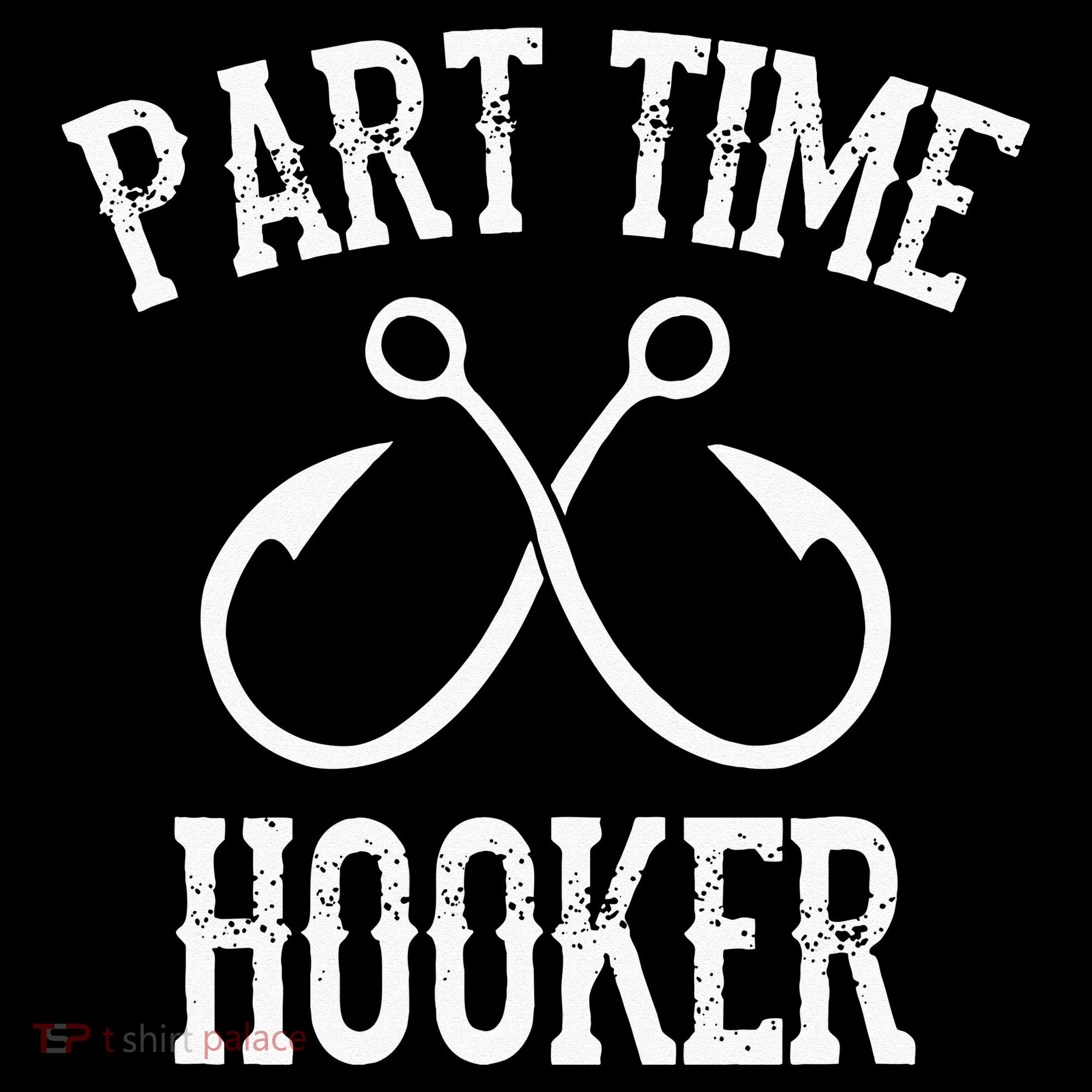 Classic Fishing Hooks Part Time Hooker Visor
