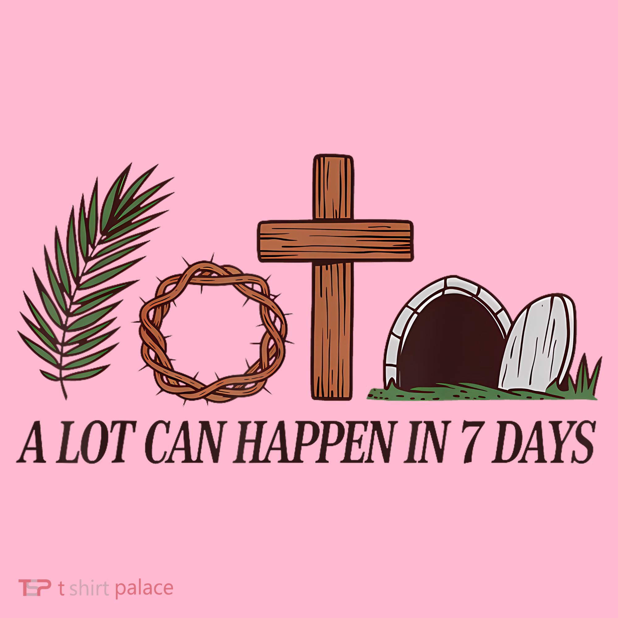Christian Faith Happy Easter Day A Lot Can Happen In 7 Days Coaster