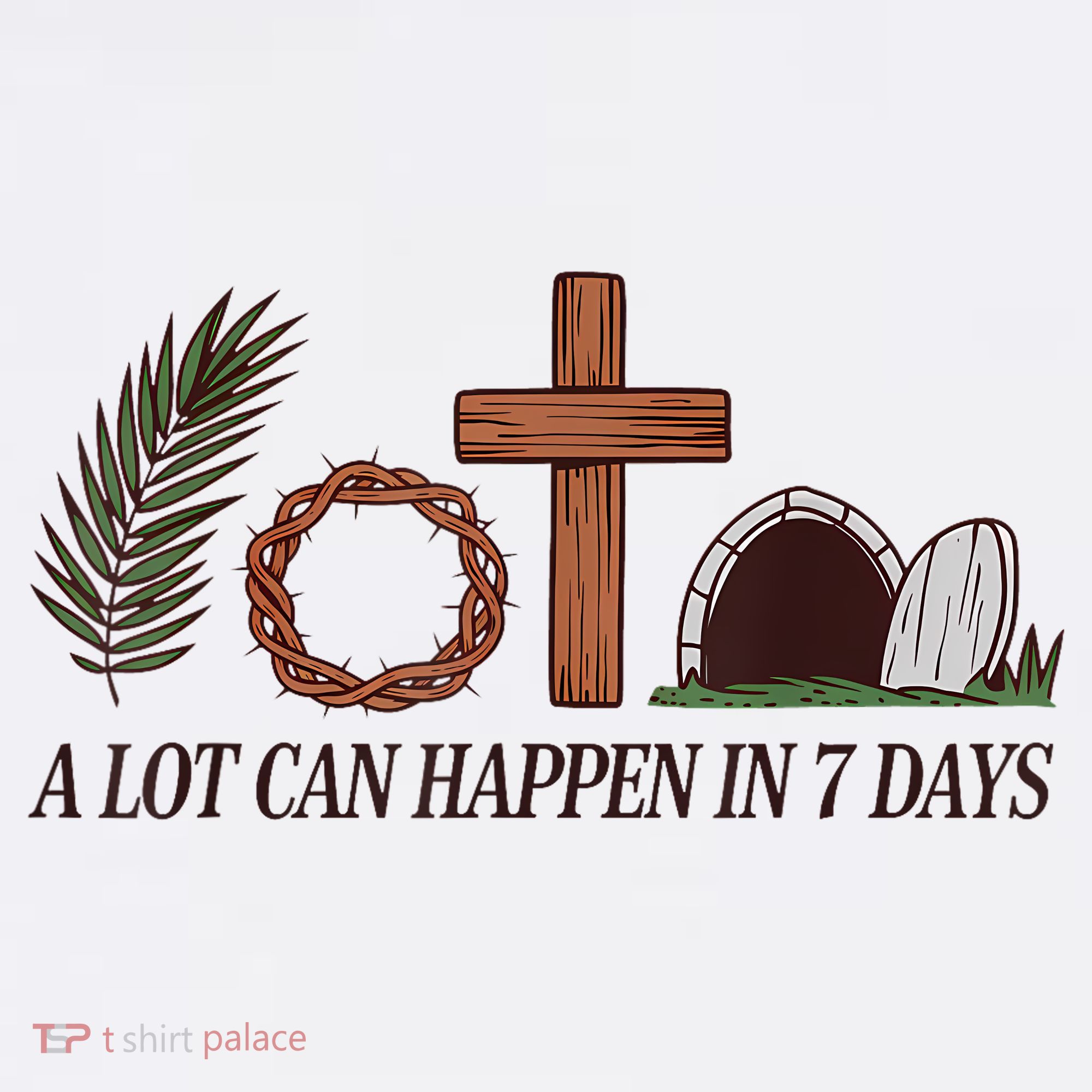 Christian Faith Happy Easter Day A Lot Can Happen In 7 Days Baby Bodysuit
