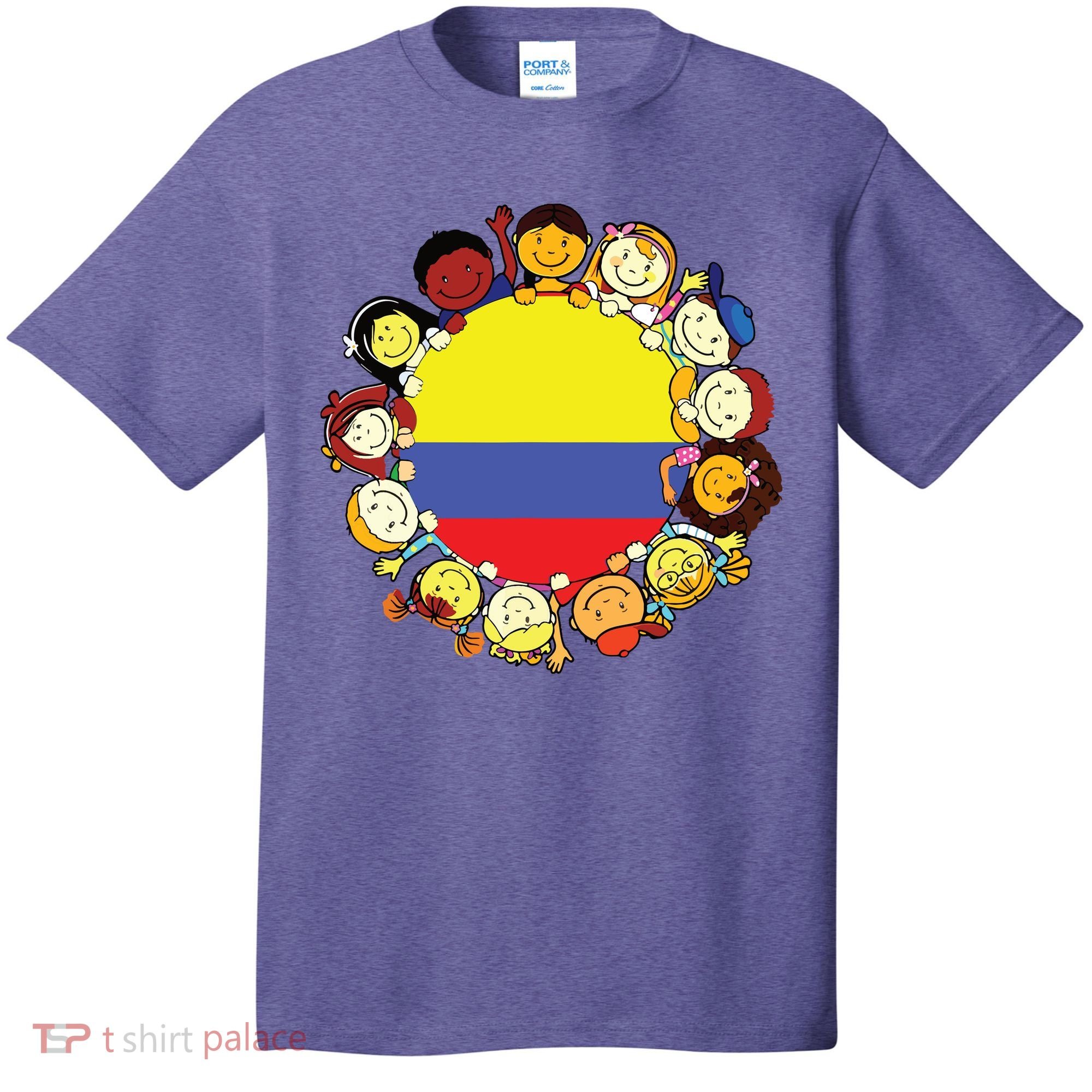 Colombia Flag Hispanic Heritage Month Colombian T-Shirt