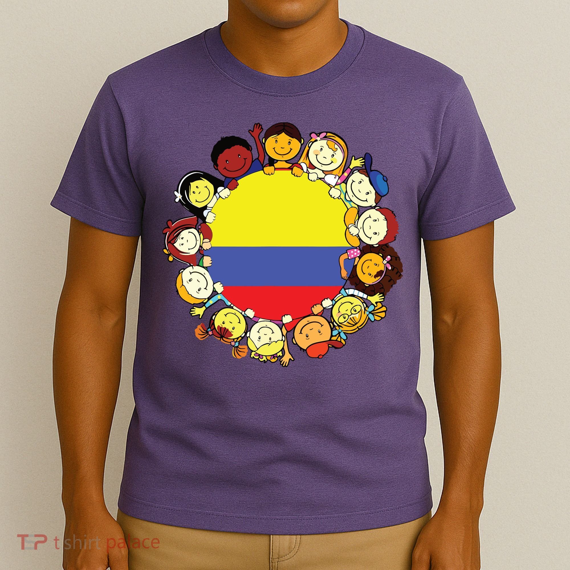 Colombia Flag Hispanic Heritage Month Colombian T-Shirt