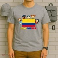Colombia Flag Hispanic Heritage Month Colombian T-Shirt thumb 6
