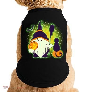 Cute Funny Halloween Gnome Doggie Tank