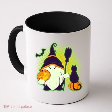 Cute Funny Halloween Gnome Coffee Mug