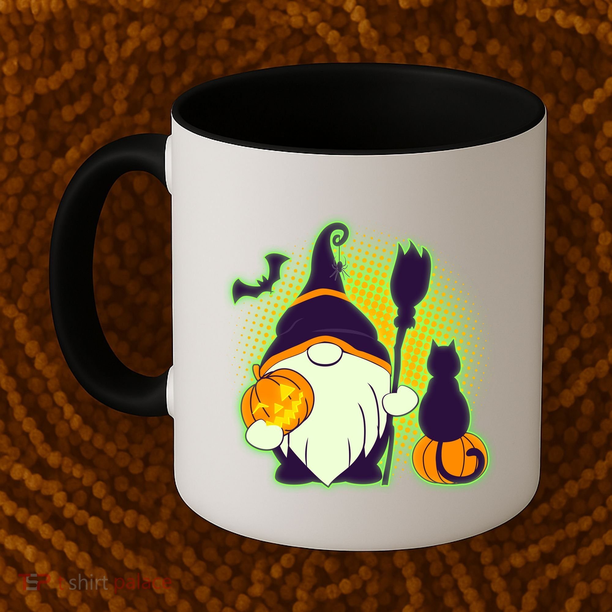 Cute Funny Halloween Gnome Coffee Mug