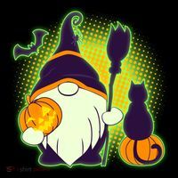 Cute Funny Halloween Gnome Women's Hoodie thumb 2