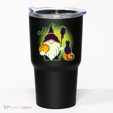 Cute Funny Halloween Gnome Tumbler