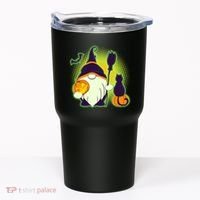 Cute Funny Halloween Gnome Tumbler thumb 0
