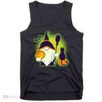 Cute Funny Halloween Gnome Tank Top thumb 0