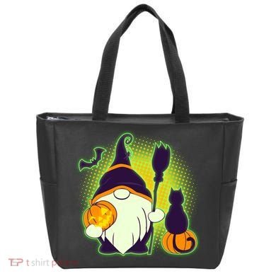 Cute Funny Halloween Gnome Tote Bag