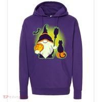 Cute Funny Halloween Gnome Hoodie thumb 0