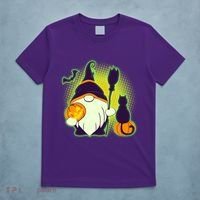 Cute Funny Halloween Gnome T-Shirt thumb 5