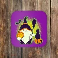 Cute Funny Halloween Gnome Coaster thumb 0