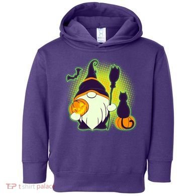 Cute Funny Halloween Gnome Toddler Hoodie