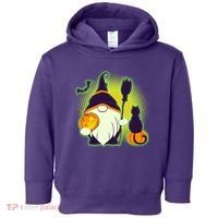 Cute Funny Halloween Gnome Toddler Hoodie thumb 0
