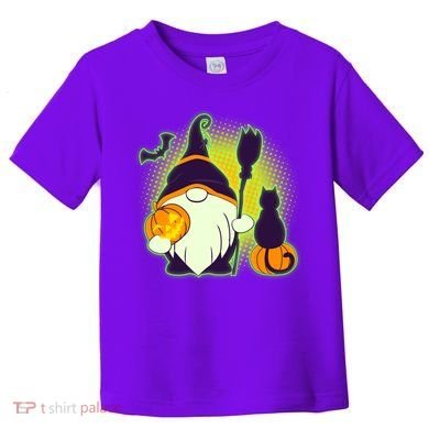 Cute Funny Halloween Gnome Toddler T-Shirt