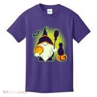 Cute Funny Halloween Gnome Kids T-Shirt thumb 0