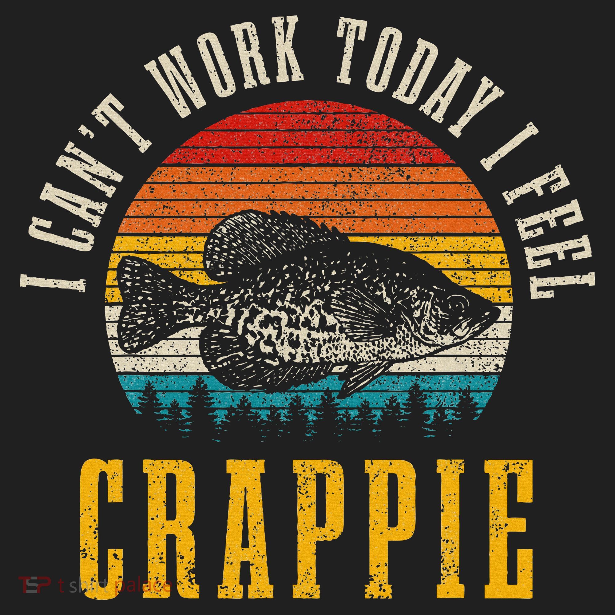 Crappie Fishing I CanT Work Today I Feel Crappie Funny Fish Beanie