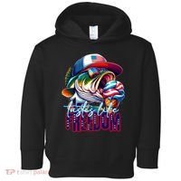 Cool Fish Ice Cream Taste Like Freedom Toddler Hoodie thumb 0