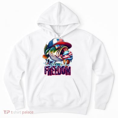 Cool Fish Ice Cream Taste Like Freedom Hoodie