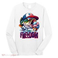 Cool Fish Ice Cream Taste Like Freedom Long Sleeve Shirt thumb 0