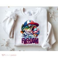 Cool Fish Ice Cream Taste Like Freedom Sweatshirt thumb 2