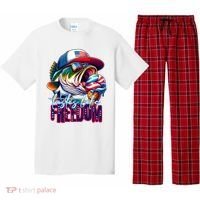 Cool Fish Ice Cream Taste Like Freedom Pajama Set thumb 0