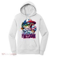 Cool Fish Ice Cream Taste Like Freedom Women's Hoodie thumb 0