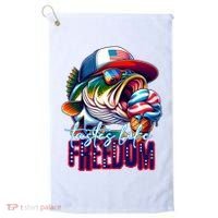 Cool Fish Ice Cream Taste Like Freedom Golf Towel thumb 0