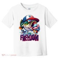 Cool Fish Ice Cream Taste Like Freedom Toddler T-Shirt thumb 0