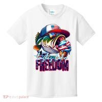 Cool Fish Ice Cream Taste Like Freedom Kids T-Shirt thumb 0