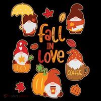 Cute Fall In Love Autumn Gnomes Coffee Mug thumb 5