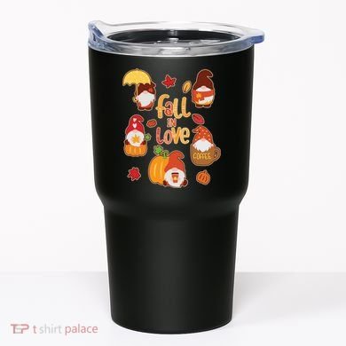 Cute Fall In Love Autumn Gnomes Tumbler