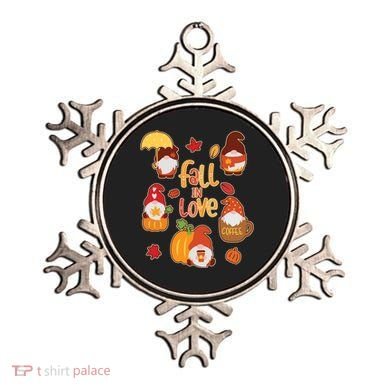 Cute Fall In Love Autumn Gnomes Ornament